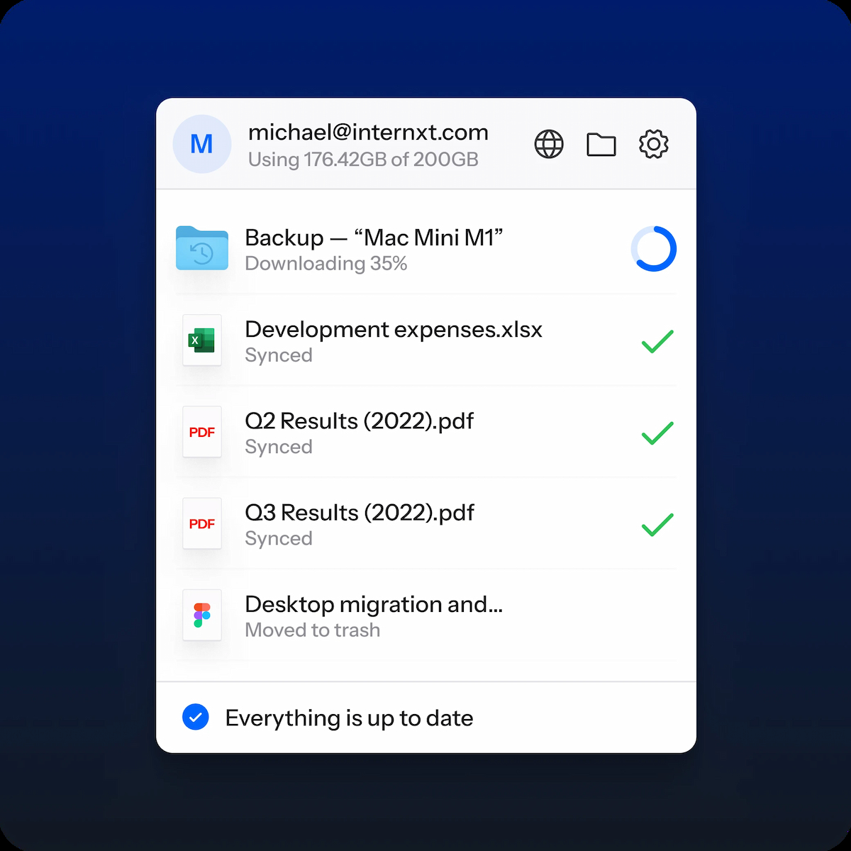 Recover your files image